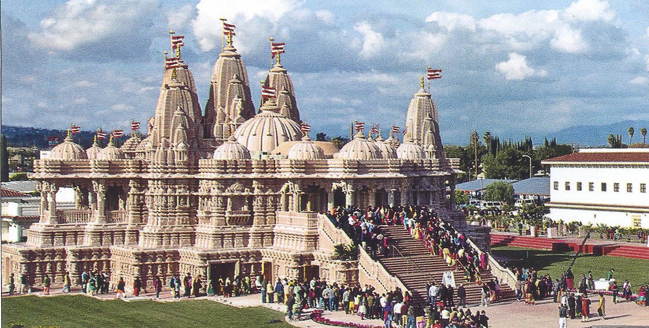 BAPS Swaminarayan Mandir temple in Chino Hills, California